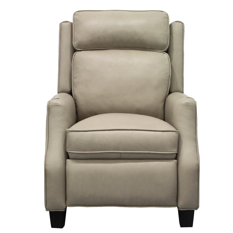 Rodrick Genuine Leather Manual Recliner & Reviews Birch Lane